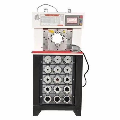 1500トンACホースのひだが付く機械3インチPLC制御大きい開始大きい力