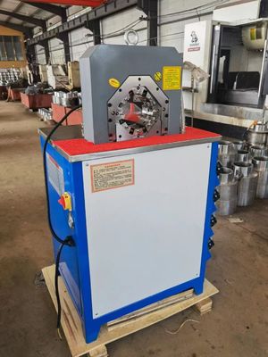 3インチACホースクリッピングマシン 5.5KWのモーターパワーと優れたクリッピング力
