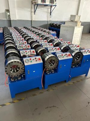730*480*740mm そして汎用的なDX68 2インチホースクリッピングマシン 10セットのダイで完璧なフィット CE認証を達成