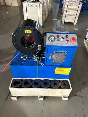 電気用200pcs/h 作業効率800T 水力用ホースクリッピングマシン 6-76mmクリッピング範囲