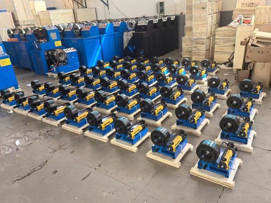 ポータブル 1 インチ 6-25mm マニュアルホースクリッピングマシン / ホースクリッパー 青色 10pcs/H 車両ホースフィッティングクリッパー