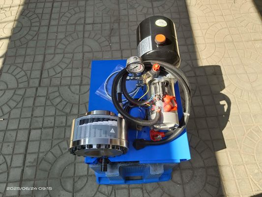 12V 24V 自動ホース圧着機 バッテリー駆動 1インチ 油圧ホース圧着機 6～25mm、7ダイス付き 車載用