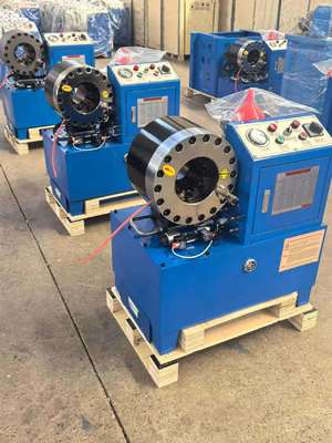 良い価格 DX68 モバイルホース圧着機、600T 圧着力、1時間あたり200個の効率 オンライン