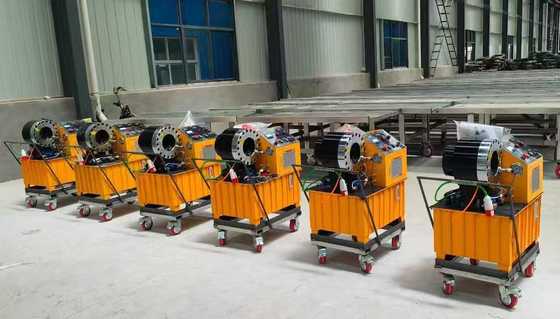 良い価格 DX68 油圧ホース圧着機、6～51mm圧着範囲、2インチ容量、効率的なホース圧着のための10個のダイス オンライン