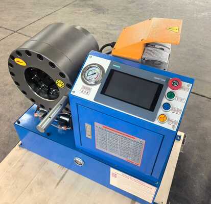 良い価格 6-51mm Hydraulic Hose Crimping Machine with Fast Change Mould Tool and 10 Dies for Versatile Crimping オンライン