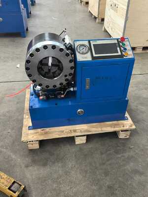 良い価格 2.5 Inch Hydraulic Hose Crimping Machine with Fast Change Mould Tool and 10 Interchangeable Dies for Versatile Crimping オンライン