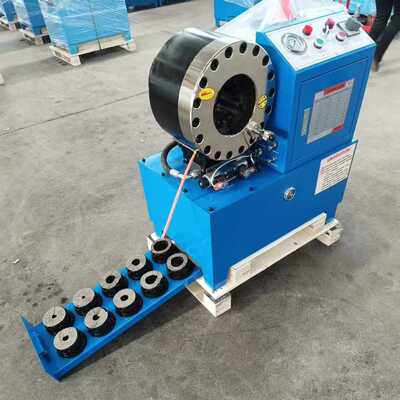 DX68 6-51mm クリッピング範囲 10 ダイと 200 PC / 時間効率のHydraulic Hose Crimper