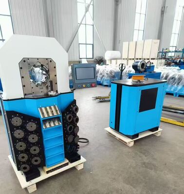 OEMサービス 0.01mm精度 油圧ホース圧着機 6-102mm圧着範囲 16ダイ付き