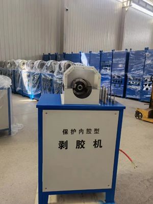 良い価格 1/4から2インチのゴム製油圧ホースの削る用具を作動させること容易なポリ塩化ビニールのホースの削る機械 オンライン