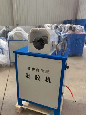 良い価格 中国の自動ゴム製 ホース削る用具の油圧1500pcs/Hホースの皮 オンライン