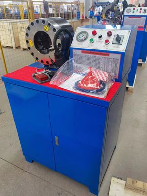 良い価格 3kw電気油圧ホースのひだ付け装置2.5l 5lの管の鍛造機械FY-51BY オンライン