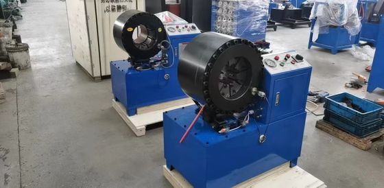 良い価格 4-150mmのホースの出版物のひだ付け装置の大きい入り口にひだを付ける6インチの出版物の油圧ホース オンライン