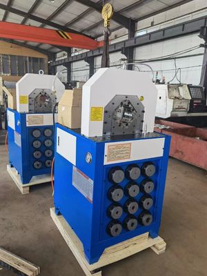 良い価格 5.5kw PLCのホースの押す機械油圧管4kwのインテリジェント制御システム3のインチCBK-120 オンライン
