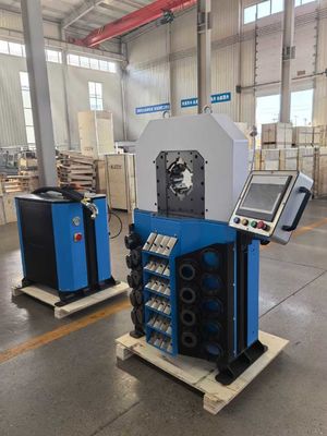 16 ダイス 綺麗なカラーフルで良いデザイン 0.01mm 正確なホース クリッピング マシン 4 インチ 大容量 クリッピング 範囲 電動水力 クリッピング ツール