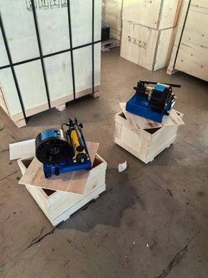 FY-25CSD 手動用ホース・クリッピング・マシンのための電気液圧・クリッピング・ツール ファンイング・フィン・パワー 手動ホース・クリッピング・マシン 中国 1/4 -1 インチ 液圧ホース・クリッピング・マシン