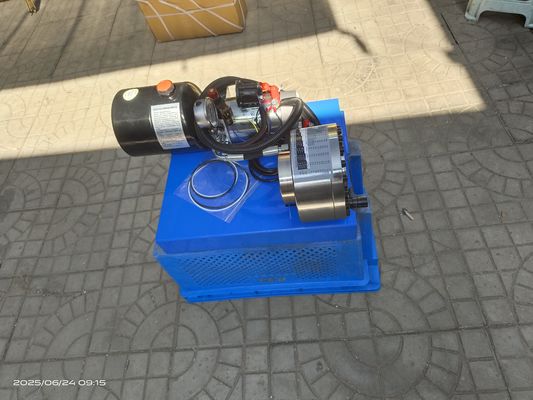 良い価格 12V / 24V 7 ディーゼル ブルーカラー 車載 1インチ 編組ホース圧着機 バッテリー駆動油圧ホースプレス機 6-25mm オンライン