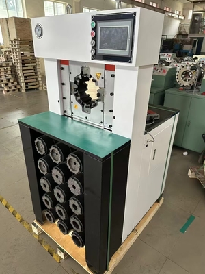 3インチ液圧ホースクリッピングマシン 650TとPLC制御
