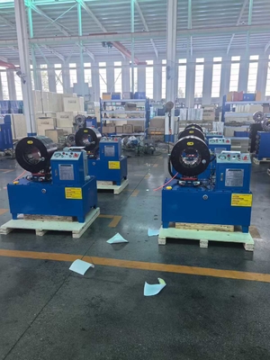 良い価格 PLC制御付き4インチ油圧ホース圧着機、16ダイス、6-102mm範囲 オンライン