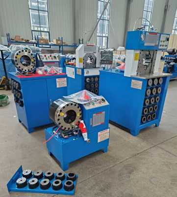 良い価格 DX68 水力ホースクリッパー 315バー オイルポンプ圧力 220v/240v/380v/415v 圧力のオプションと10ダイ オンライン