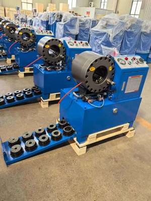 良い価格 DX68 ホース圧着機、圧着範囲6～51mm、2インチ容量、ダイス10個付属 オンライン