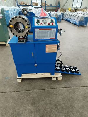 良い価格 Hydraulic Hose Crimping Machine with 26Mpa/31.5Mpa System Pressure 320kg Gross Weight and 1030*510*1270 mm Dimension オンライン