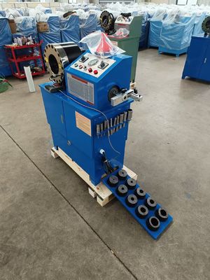 良い価格 Dual Functionality Hydraulic Hose Crimping Machine with Wide Hose Applications and Robust Construction オンライン