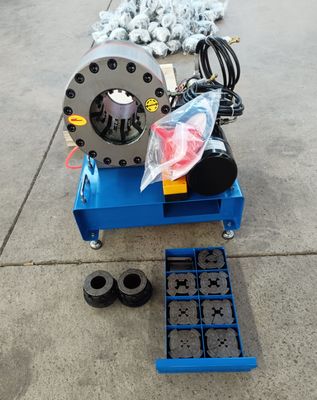 良い価格 Portable 12V/24V Hydraulic Hose Crimping Machine with Smart Light Indicator and 3.6KW Motor Power for Car Loading Use オンライン
