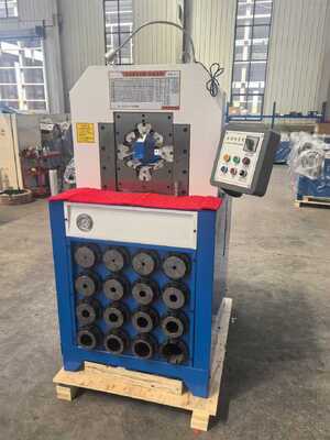 良い価格 1250KG Heavy Duty Hose Crimping Machine with 755*1045*1630MM Dimension and 1 Year Warranty オンライン