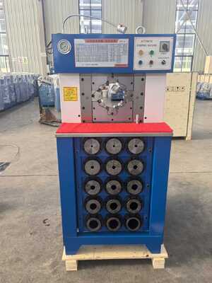 良い価格 ボタン制御システム油圧ホース圧着機、圧着範囲6～76mm、最大開口165mmで効率的な圧着を実現 オンライン