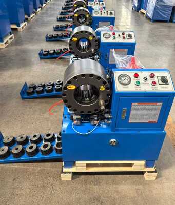 DX68 油圧ホース圧着機、圧着範囲6～51mm、220V/240V/380V/415V電圧オプション、1時間あたり200個の効率