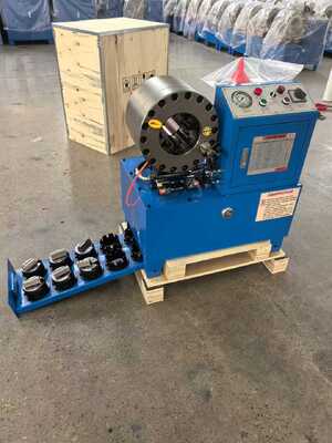 良い価格 DX68 6-51mm クリッピング範囲 10 ダイと 200 PC / 時間効率のHydraulic Hose Crimper オンライン