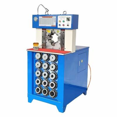 良い価格 3 "超厚さモデル PLC 制御油圧ホース圧着機 6-76 ミリメートル圧着範囲黒色大きな圧力力と 165 ミリメートル最大開口部 15 ダイ オンライン