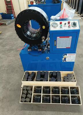 良い価格 6インチ 最大150mm 油圧ホース圧着機 6層/ワイヤーホース用 4～150mm 圧着範囲 大口径 圧着力 2500トン 交換可能なダイス20個付属 online
